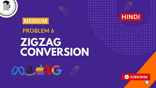 Leetcode 6 Zigzag Conversion C Easy Solution Hindi Optimized