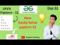GeeksforGeeks Pattern 11 Binary pattern for begineers 2023 GeeksforGeeks s