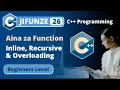 26 Understanding Inline Recursion Overloading in C Functions
