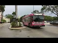 Broward County Transit Bus 5 Departure Pembroke Lakes Mall 2011 NABI 40-LFW GEN II RETIRED