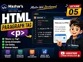 HTML Paragraph Tag -p- Explained HTML Tutorial for Beginners Lecture 05