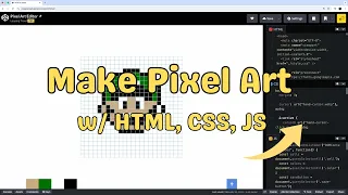 How to Make a Pixel Art Editor with HTML CSS and JavaScript