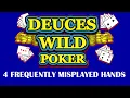 Poker 4 Frequently Misplayed Hands In Deuces Wild
