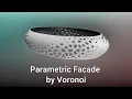 parametric Facade by using Voronoi - grasshopper tutorial