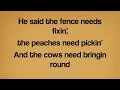 Rodney Atkins- Farmers Daughter with Lyrics
