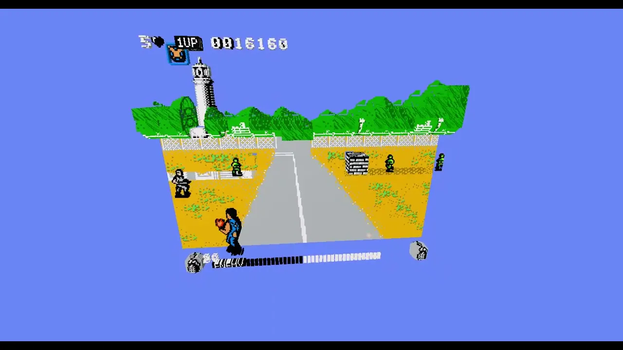 Cabal God Mode  (NES 3D GamePlay)