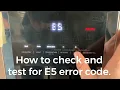 Kitchen Aid Refrigerator Not making ice E5 Error code