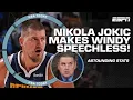 Windy can t HOLD HIMSELF BACK over Nikola Jokic s stats AT THE PEAK OF HIS POWERS NBA Today