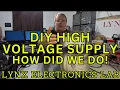 Hoogspanningsvoeding deel 4 | Testen en montage