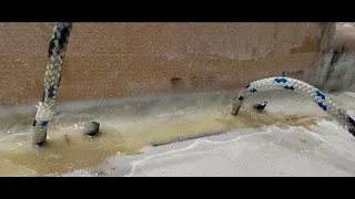 More and better padeyes for the dead pedal.