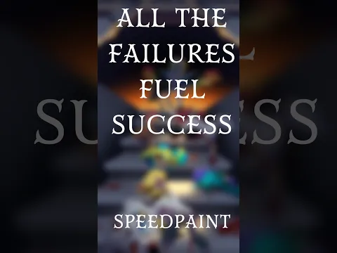 ALL THE FAILURES FUEL SUCCESS // RAINBOW FACTORY // SPEEDPAINT // NOT MADE FOR KIDS