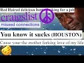 CREEPY Craigslist Missed Connections 6 HOUSTON Edition Craigslist Cringe