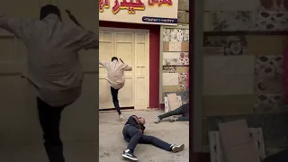 مهارات أحمد العوضي القتالية كواليس مسلسل فهد البطل  مهارات أحمد العوضي القتالية كواليس مسلسل فهد البطل