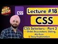 CSS Selectors Explained Part 2 From Beginner to Advanced Web Development Series