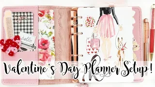 Valentine's Day Planner Setup