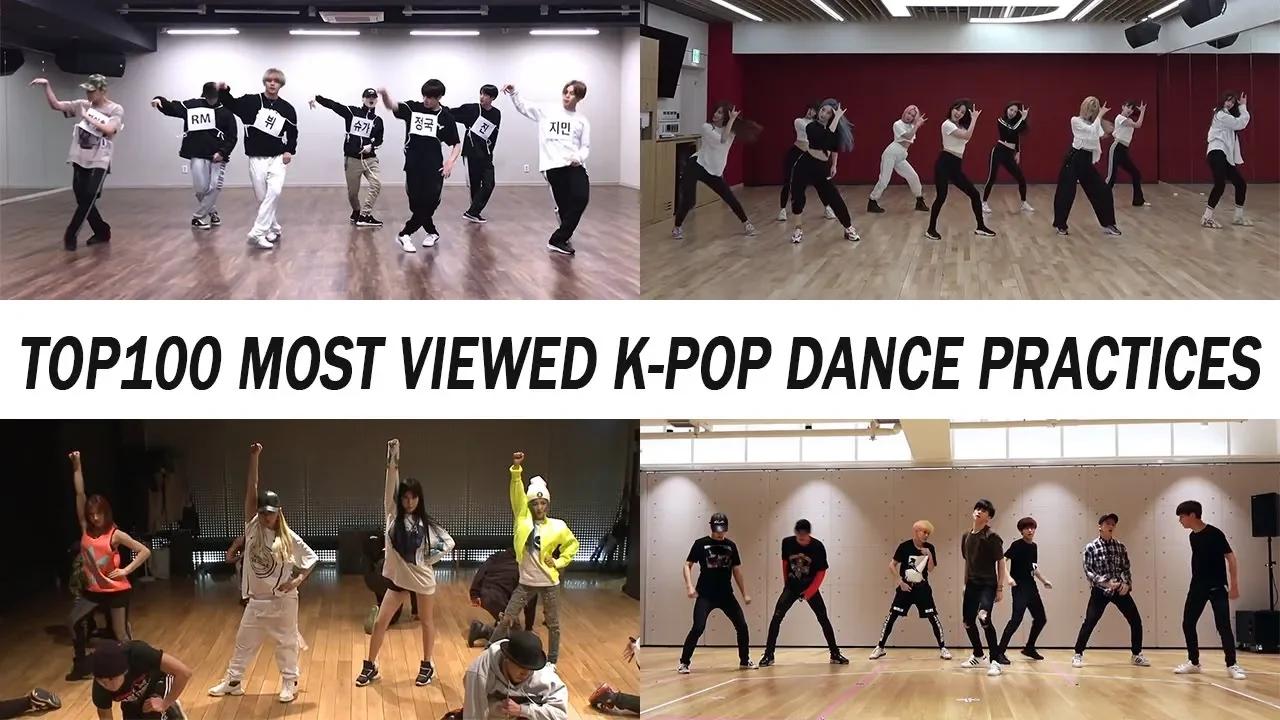 [TOP 100] MOST VIEWED K-POP DANCE PRACTICES • August 2019