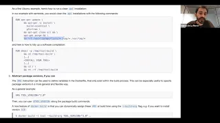 Python containers Build best practices