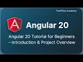 Angular 20 Tutorial for Beginners - Introduction Project Overview