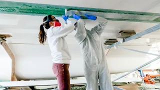 CATAMARAN BUILD –  Is This Just As Good As the Moulded Bridge Deck? (MJ Sailing – Ep 182)