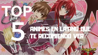 top 5 animes echii en latino link de descarga