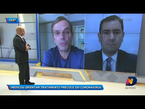 Médicos orientam tratamento precoce do coronavírus