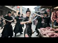 Download Lagu 賣豬肉的大嬸竟是讓江湖聞風喪膽的女戰神！得知女兒過著豬狗不如的生活，當場抄起剁肉刀開啓暴走模式，一路踏平賊窩驚呆衆人~ #chinese television dramas #逆袭 #爽剧 #豪门
