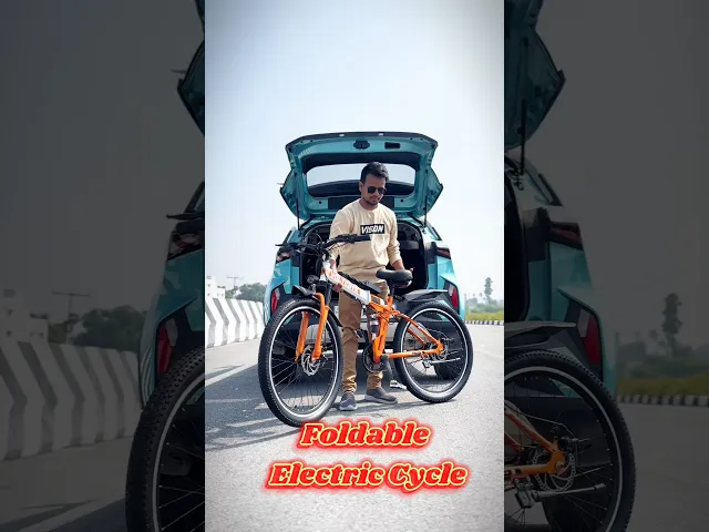 VOLTEBYK Foldable Electric Cycle product demo video