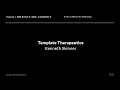 Template Therapeutics Yale Innovation Summit 2026