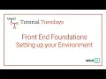 Woz U Learn to Code Front End Foundations - Setting up your Environment and JS Review