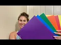 What I noticed about these plastic folders