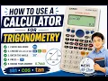 How to Use a Calculator for Trigonometry Sin Cos Tan