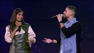 Bassma Atta Fadi Fattal Waheshni Habibi بسمة عطا وفادي فتال واحشني حبيبي بوليفارد المواهب 