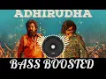 Adhirudha BASS BOOSTED | Mark Antony | Vishal, GV Prakash Kumar
