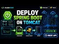 Deploy Spring Boot REST API Application war in Tomcat Server