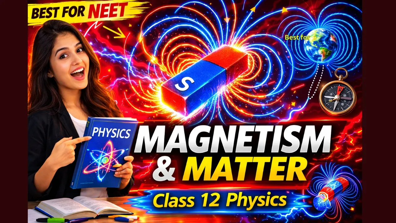 CBSE Class 12 Physics || Magnetism and Matter || Full Chapter || By Shiksha House