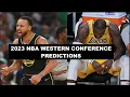 Predicting the 2022-23 NBA Western Conference Standings