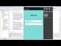 Login Form Using Relative Layout Eclipse IDE