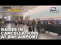 BWI sees rising cancellations as FAA cuts flights at major airports amid shutdown