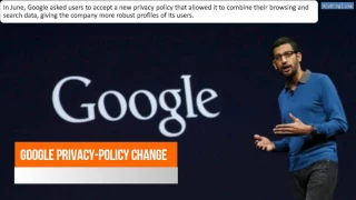 Google Privacy Policy Change Faces New Scrutiny in EU