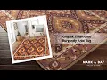 Chignik Traditional Burgandy Area Rug