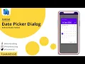 DatePicker Dialog in Android Studio Android Studio Tutorial Foxandroid