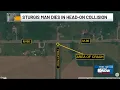 Sturgis man dies in head-on collision while passing semi-truck