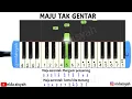 NOT ANGKA PIANIKA MAJU TAK GENTAR | TUTORIAL MUDAH MAIN PIANIKA LAGU WAJIB NASIONAL MAJU TAK GENTAR