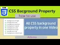 All CSS background property in one 13th on CSS Property Adisma