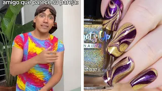 1 Hora de TikToks Virales de Rubén Tuesta 💅 Uñas y Nails con Storytime Parte #6