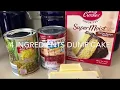 4 Ingredients Dump Cake Cherry Pineapple