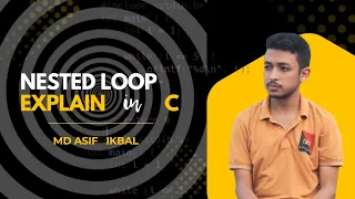 Nested Loop Nested for Loop in C Star Pattern in C C Programming Bangla Tutorial