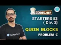 Queen Blocks QUEENBL Codechef Starters 53 Div2 Problem C