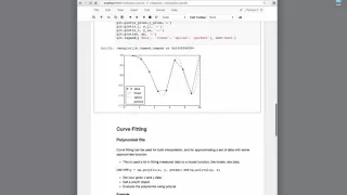 Python Integration Interpolation and Curve Fitting