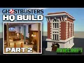 Download Lagu Ghostbusters Headquarters Minecraft Tutorial - Interior - How to build the Ghostbuster Firehouse - 2
